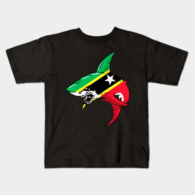 Saint Kitts Kids T-Shirt by daybeear